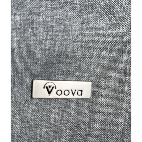 Voova Gray Padded Notebook Sleeve Bag with Strap - Picture 12 of 12
